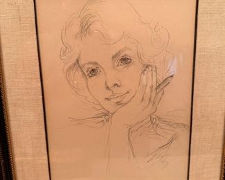 Pencil self portrait 