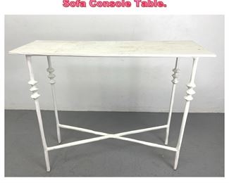 Lot 624 Lightweight Composite Giacometti Sofa Console Table. 