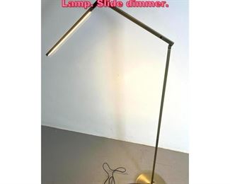 Lot 635 Designer Koncept adjustable Floor Lamp. Slide dimmer. 
