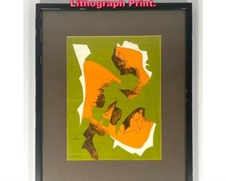 Lot 659 William Horace Littlefield Lithograph Print. 