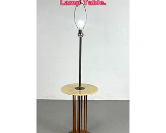 Lot 683 Arthur Umanoff Style Floor Lamp Table.