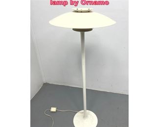 Lot 691 White Aluminum Finnish Floor lamp by Ornamo