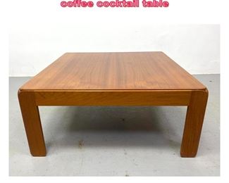 Lot 737 Niels Eilersen Danish Modern teak coffee cocktail table