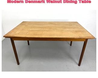 Lot 752 Randers Mobelfabrik Danish Modern Denmark Walnut Dining Table