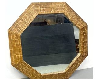 Lot 919 Mosaic frame Octagonal mirror.