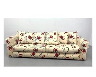 Lot 1008 Upholstered Sofa Couch. 