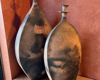 Signed Garnick- taller one 29.5” smaller 25.5” 