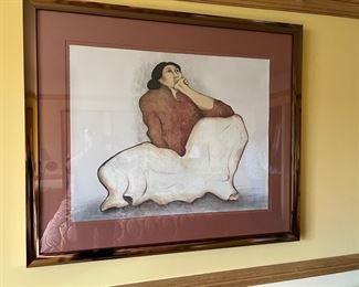 R.C. Gorman 1982  Numbered 146/240 - 35” x 28”