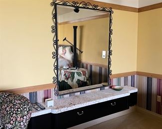 Iron Mirror 47” x 60”