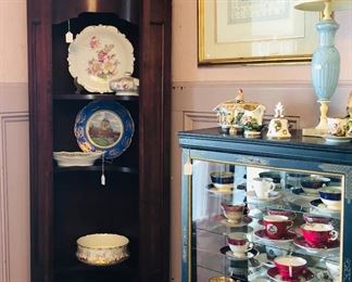 1 of 2 corner cabinets.