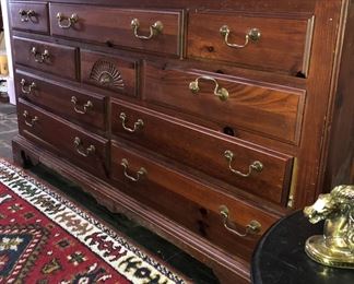 Dresser with mirror by Broyhill