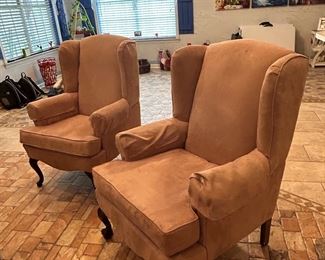 We have three of these Chairs.. Comfortable and excellent condition.