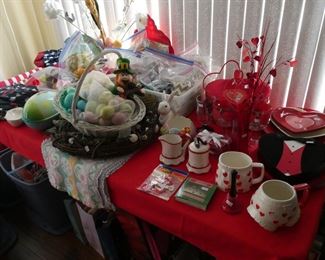 4th of July, Easter, Valentine's decor