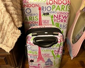 Set of fun luggage