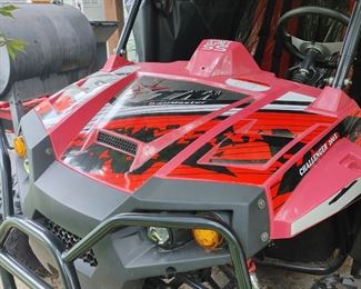 Trailmaster Challenger 200X UTV with 5 hours