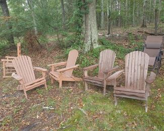 Adirondack chairs