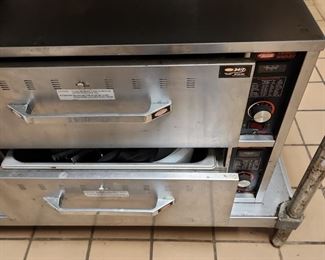 Hatco dual drawer warmer