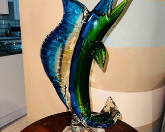 $30 GLASS SWORDFISH