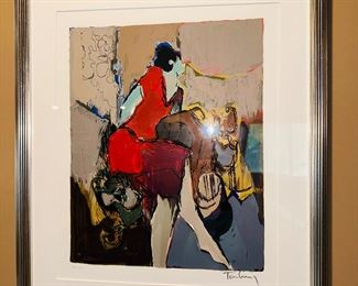 $200
ITZCHAK TARKAY LITHOGRAPH