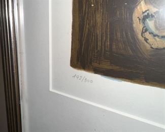 $200
ITZCHAK TARKAY LITHOGRAPH