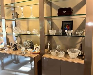 BEAUTIFUL CRYSTAL / CANDLE HOLDERS / COLLECTIBLES