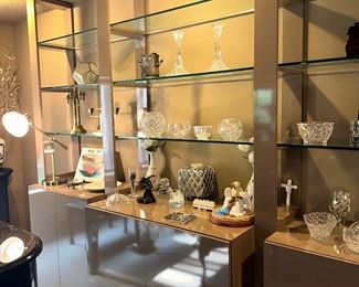 BEAUTIFUL CRYSTAL / CANDLE HOLDERS / COLLECTIBLES