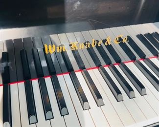 $2,200
WM KNABE & CO. EBONY POLISHED BABY GRAND PIANO
Model 610
58”W x 75”L x 39”H
