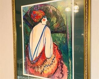$300
BARBARA A WOOD “VIONETT” SERIGRAPH
888/975 PENCIL SIGNED