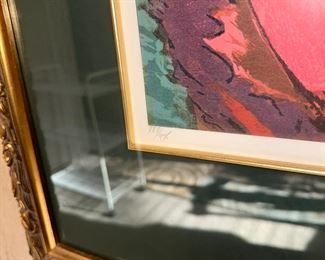 $300
BARBARA A WOOD “VIONETT” SERIGRAPH
888/975 PENCIL SIGNED