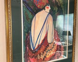 $300
BARBARA A WOOD “VIONETT” SERIGRAPH
888/975 PENCIL SIGNED