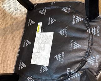 $600 FOR 6
SAFAVIEH VEGAN LEATHER GRAY STUDDED DINING CHAIRS-6 AVAILABLE
22”W x 23”D x 36”H