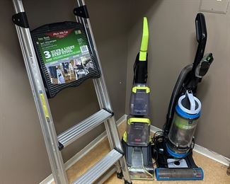 VACUUMS AND LADDER