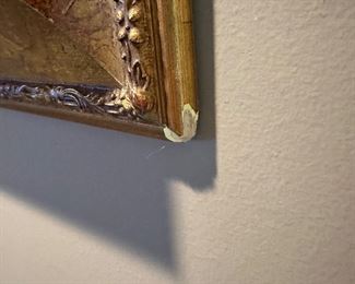 $1,100
MARCUS GLENN GICLEE ON CANVAS WITH HAND EMBELLISHMENT AND BAS-RELIEF.
“LIFE IMITATING ART” (PICASSO PAINTING)
FROM THE DAY AT THE GALLERY SERIES 2005
SIGNED LOWER RIGHT IN PIGMENT
( DAMAGE TO THE FRAME)
INSIDE FRAME MEASUREMENTS
17”W x 22”H