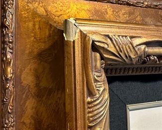 $1,100
MARCUS GLENN GICLEE ON CANVAS WITH HAND EMBELLISHMENT AND BAS-RELIEF.
“LIFE IMITATING ART” (PICASSO PAINTING)
FROM THE DAY AT THE GALLERY SERIES 2005
SIGNED LOWER RIGHT IN PIGMENT
( DAMAGE TO THE FRAME)
INSIDE FRAME MEASUREMENTS
17”W x 22”H