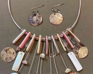 You  I Brand Necklace  Earrings