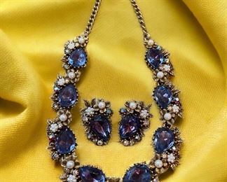 ART Co Marked Necklace Earrings