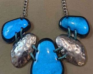 Dramatic Bib Style Necklace