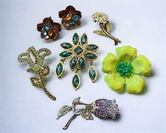 Floral Theme Pins
