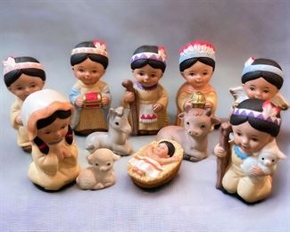 Homco Nativity Set
