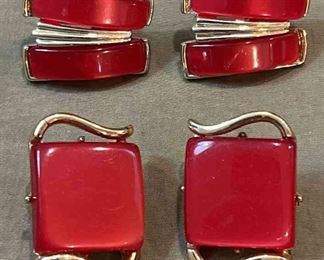 Vintage Thermoset Earrings