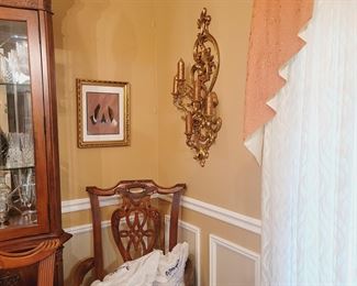 Decor Art Print Candle Sconce