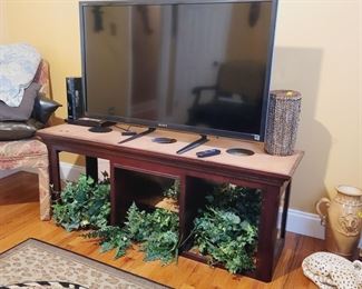 Electronics Flat Screen TV and Stand 