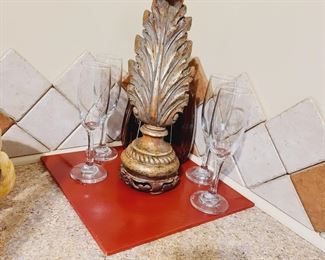 Kitchen Champagne Flutes Set