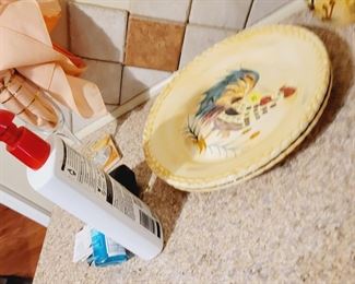 Kitchen Chicken Rooster Plates 