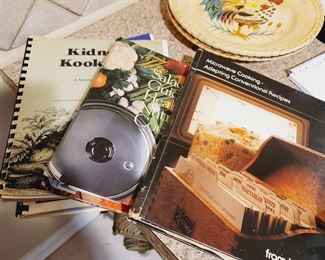 Kitchen Vintage Cookbooks