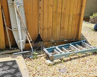 Tools Ladders Rakes Garden