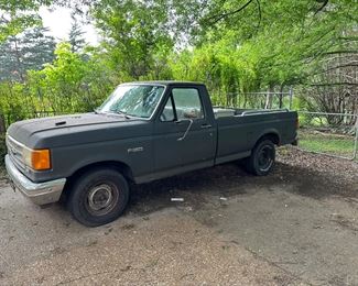 Bids on the truck accepted until 2pm on Saturday. Highest bid wins. 615-854-8535