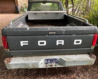 Bids on the truck accepted until 2pm on Saturday. Highest bid wins. 615-854-8535