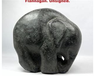 Lot 1119 Elephant Sculpture by John B. Flannagan. Unsigned.