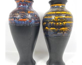 Lot 1301 Pr Royal Haegar mistique vases. 